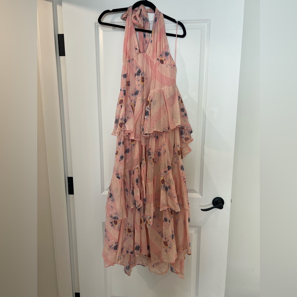 Robe Free People Multicolore Fleurie - Taille 2 (S) - Soie 100% - NWOT (neuve Sans étiquette)